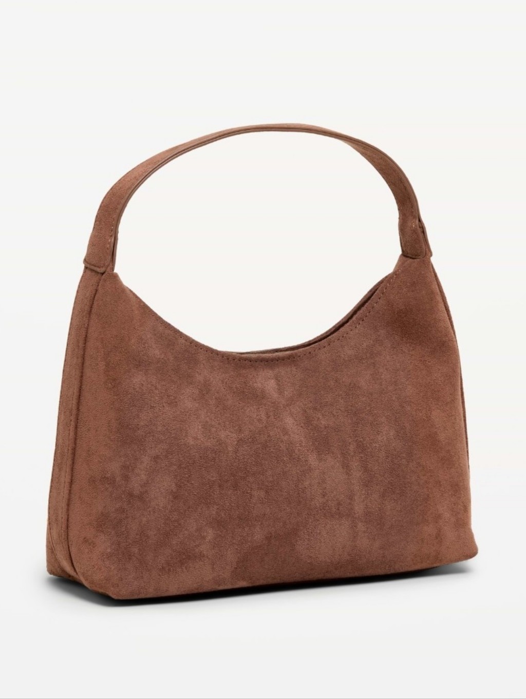 Old Navy Mini Suede Hobo Vegan Handbag